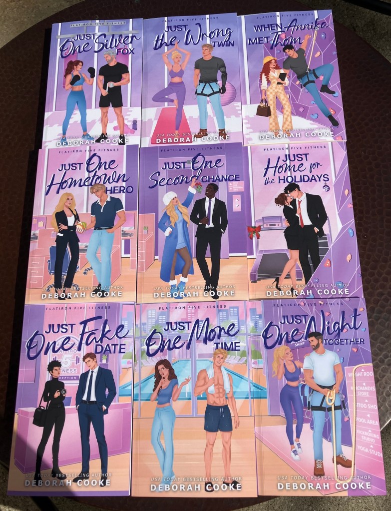 New editions of the Flatiron Five Fitness series in trade paperback